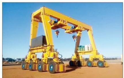 RTG RUBBER TYRE GANTRY CRANE