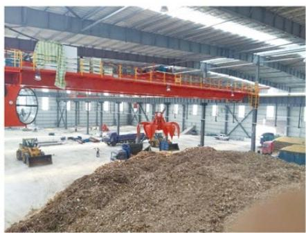 BIOMASS GRAB CRANE
